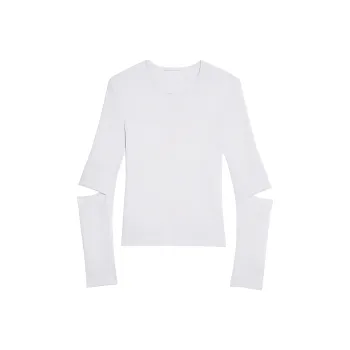 Helmut Lang Astro Crewneck Cut-Out Top