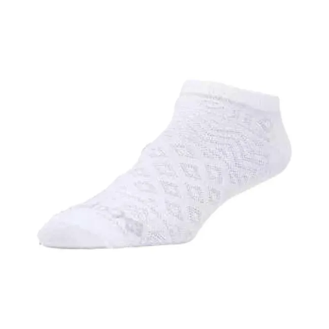 Columbia Ankle Socks Women's 6 Pack White 100-1