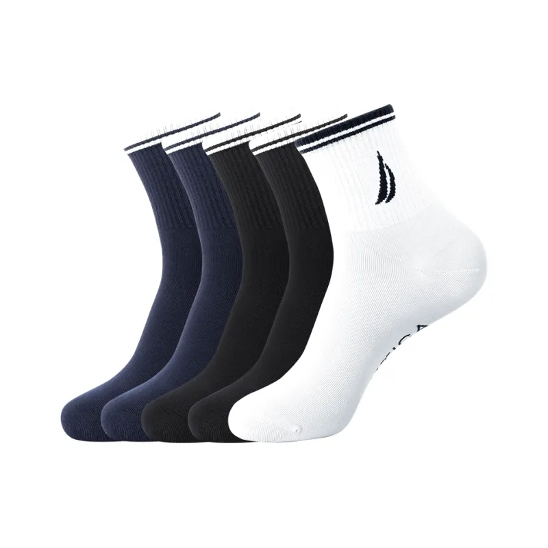 NAUTICA UNDERWEAR Mid Calf Socks Men's 5 Pack-20