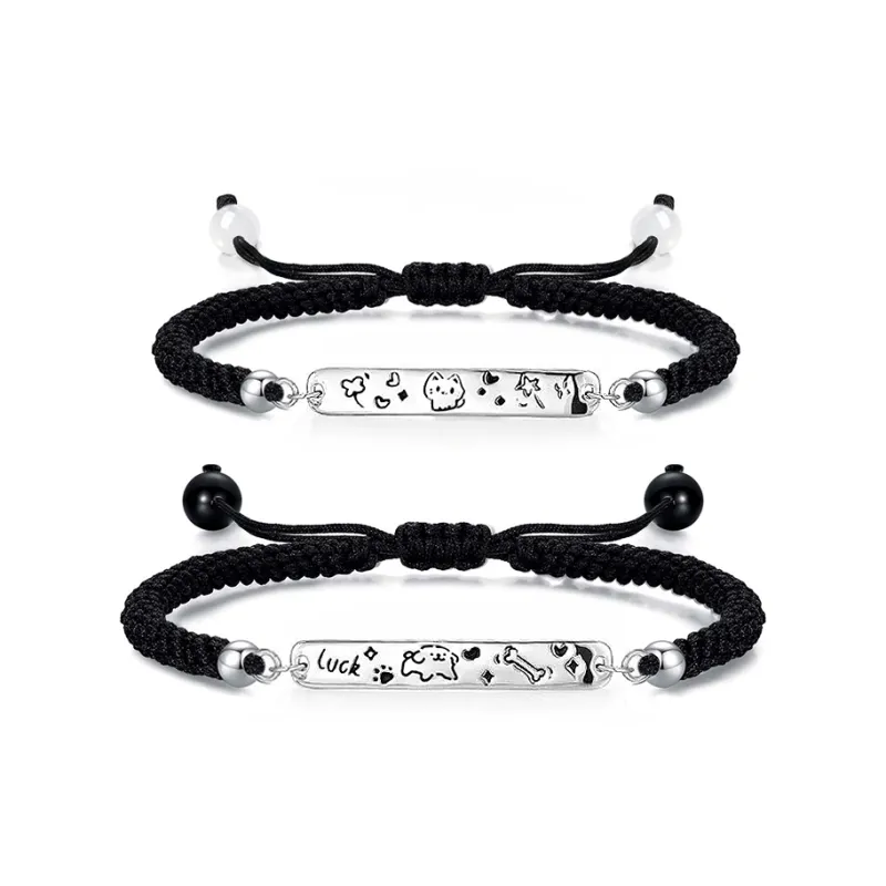 JOYDINNY Alloy Rope Bracelets Unisex-0