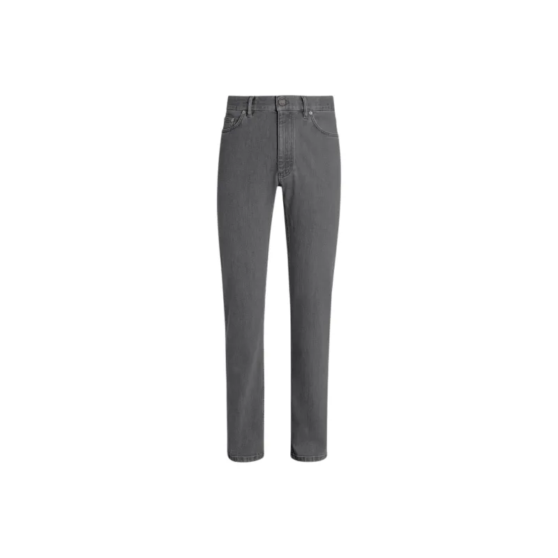 Ermenegildo Zegna Roccia Stone washed Jeans-0