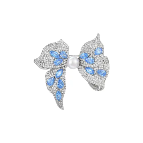 Marco Bizzarri Alloy The Brand's Light Luxury Niche Design Corsage Suit Dress With High End Pins Women's