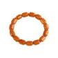 Beeswax Barrel Bead Beaded Bracelet