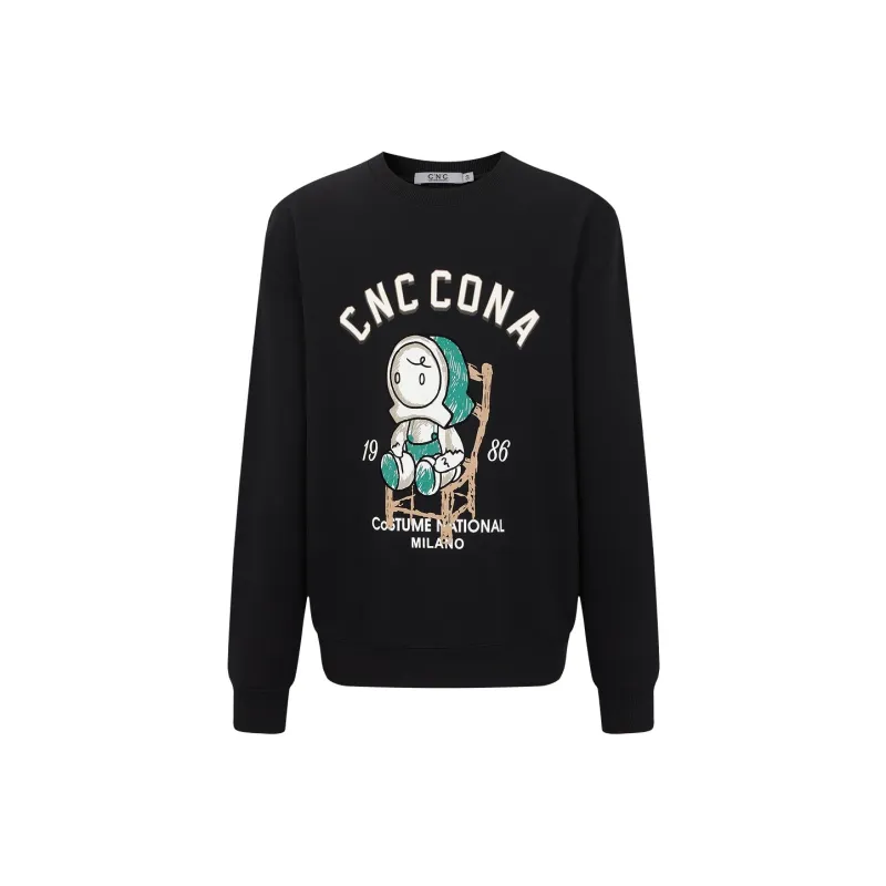 C'N'C Trend Series Sweatshirt Unisex Black-0