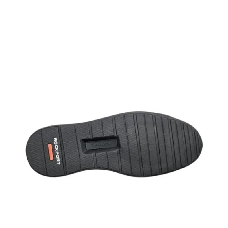 ROCKPORT Total Motion Tarquin Abrasion Resistant Low Top Skateboard Shoes Men's Black-6