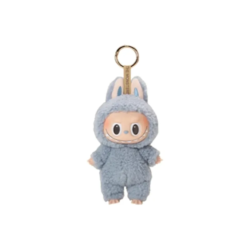 [Modified Doll] POP MART LABUBU THEMONSTERS Heartbeat Macaron Small Shark Hang Tag Box 15CM-3