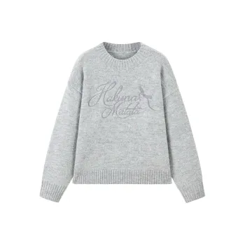 LEDIN Knitwear Women's Silver Candle Gray
