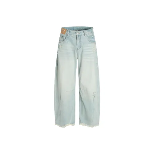 GBXM Jeans Unisex Ice Blue