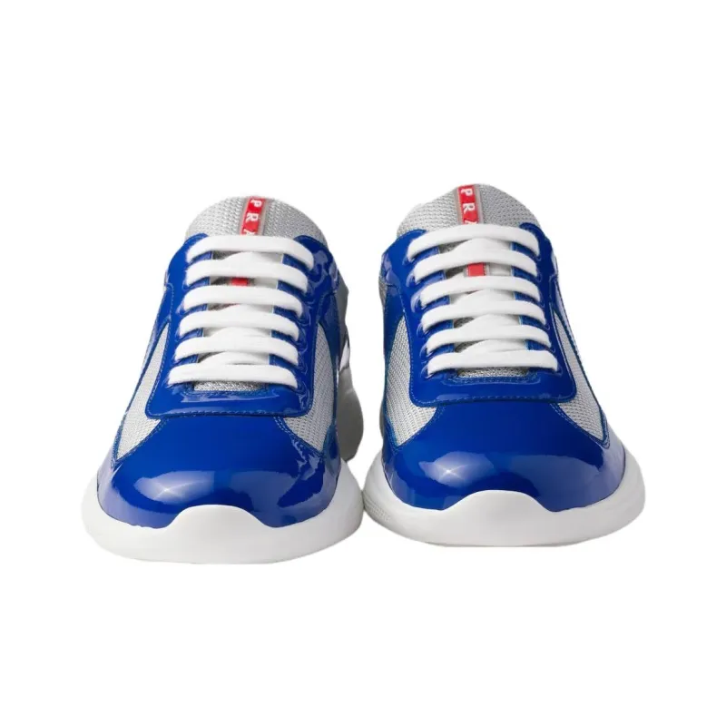 PRADA America's Cup Low Top Casual Shoes Men's Blue-5