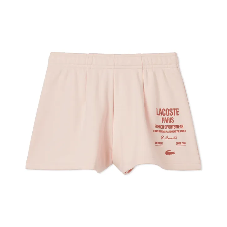 LACOSTE Pleated Fleece Shorts-3