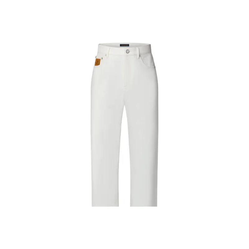 LOUIS VUITTON FW25 Jeans Men's White-1