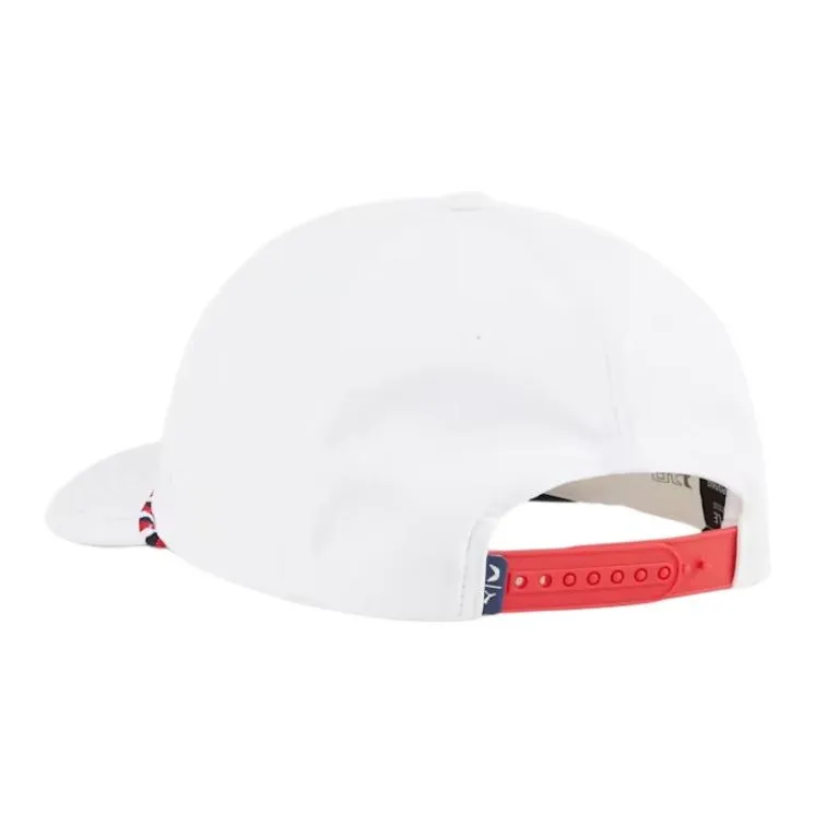 PUMA Polyurethane, Polyester Baseball Caps Men's White-2