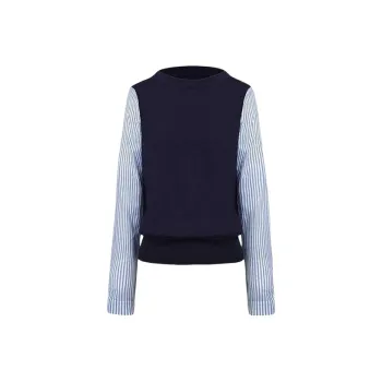 YANGZHIDAO Knitwear Women's Atlantic Blue