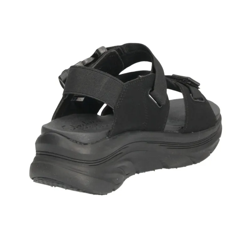 Skechers Relaxed Fit Beach Sandals Women's Black-3