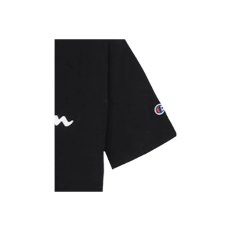 Champion T Shirt Unisex 2 Piece Set Black+White-1