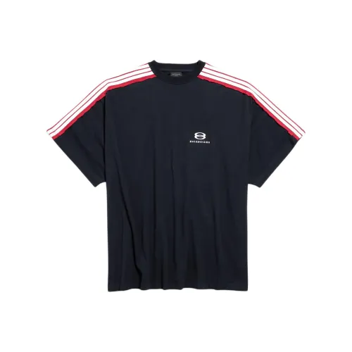 Balenciaga Unity Sports Icon T Shirt Loose Fit Unisex Black