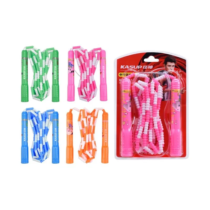 KASUP Student Supply Non Countable Jump Ropes Teenagers Handle Material PVC, Rope Material Rubber 2.75m-2