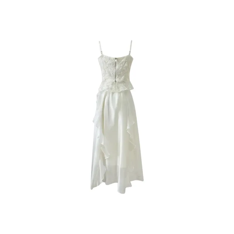 TENNE GIRL Skirt Set Women's White-1