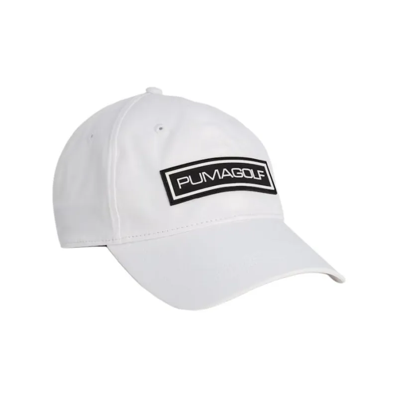 PUMA Polyester Baseball Caps Men's White-0