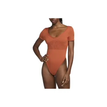 Nike Sportswear Chill Knit Women's Tight Sweater Short Sleeve Bodysuit