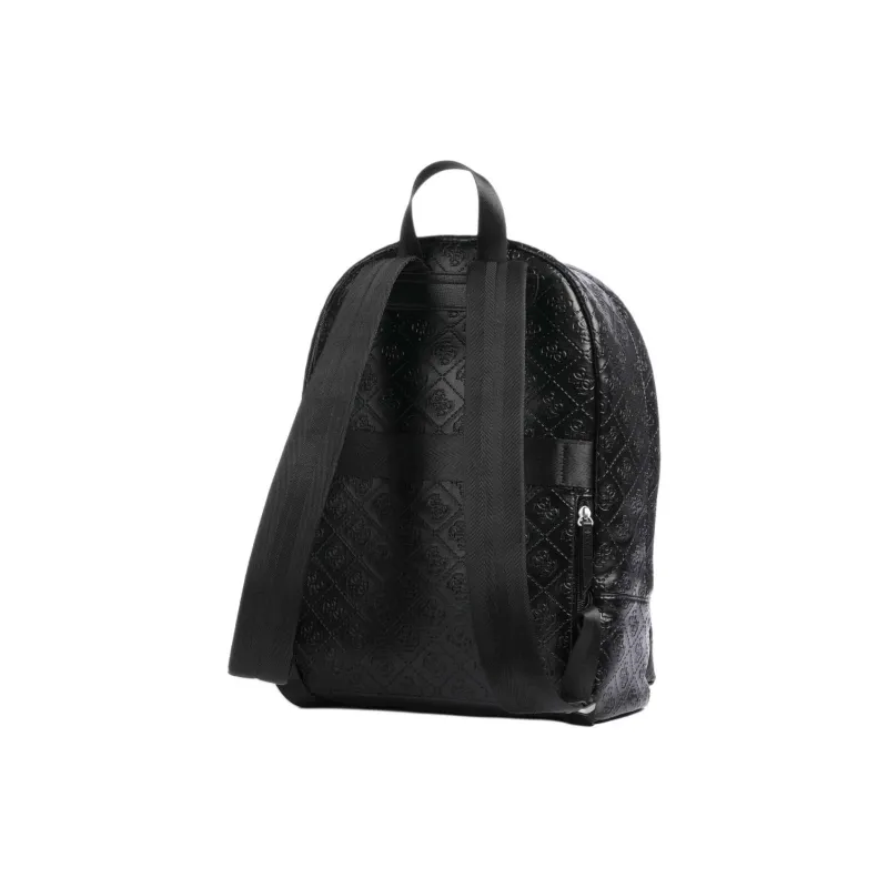 GUESS Artificial Leather Backpack Men's Black-2