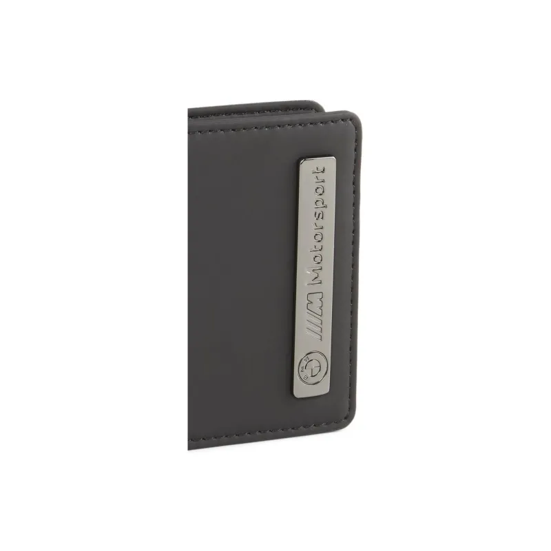 PUMA BMW Series PU Wallet Unisex Black-4
