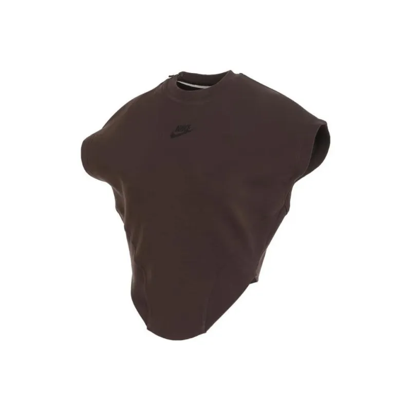 Nike AS W NSW TCH FLC SS TOP Coffee-0