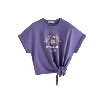 Initial Language T Shirt Women's