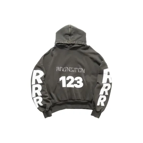 RIVINGTON Roi Rebis 블랙 남녀공용 맨투맨