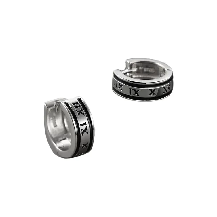 JONNY MOORE Titanium Steel Earrings Unisex-0