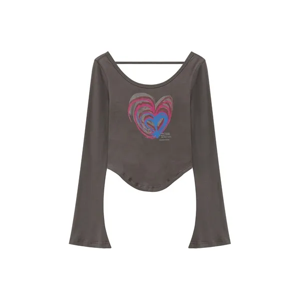 CHUU T Shirt Women's Carbon Gray-0