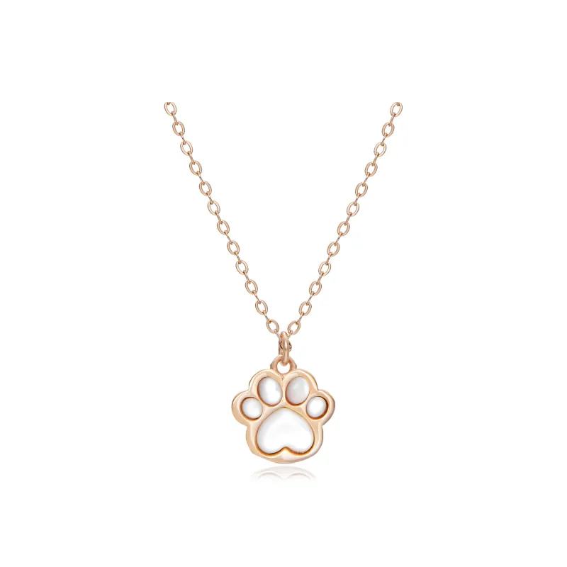CLARKIA FLOWER 925 Sterling Silver Necklaces Unisex-0