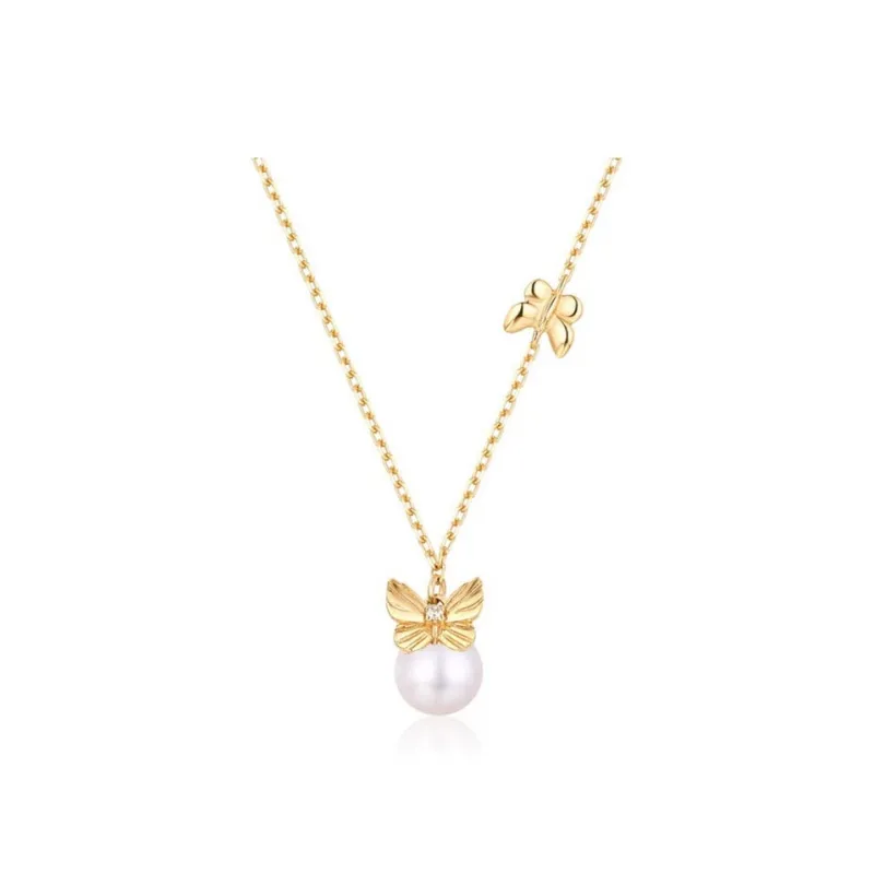 ZHENZHUAOMI Pearl Necklaces Women's-0