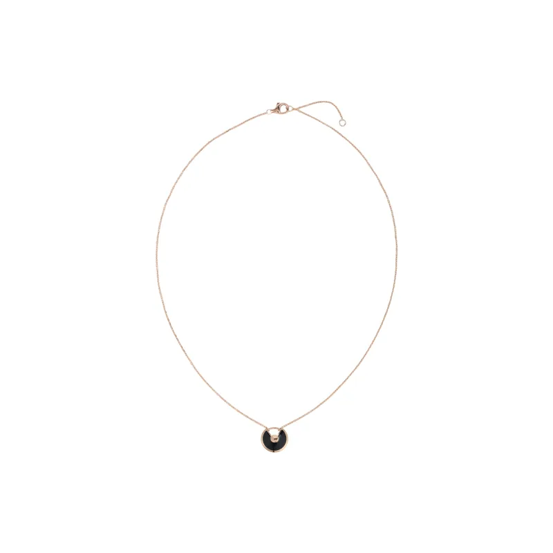 CARTIER 18K Rose Gold Necklaces Unisex-1