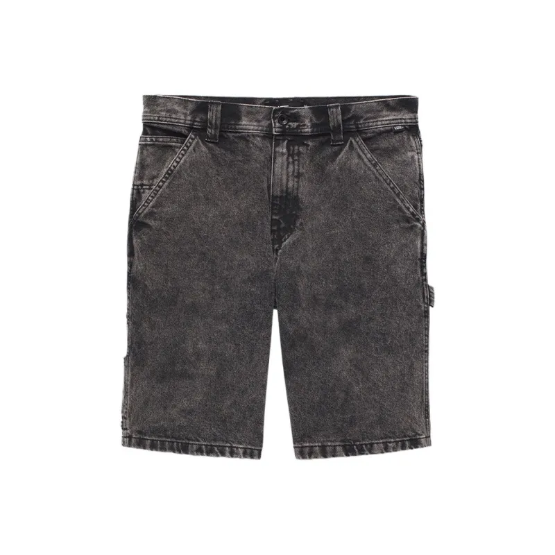 Vans DRILL CHORE Denim Shorts Men's Black Gray-0