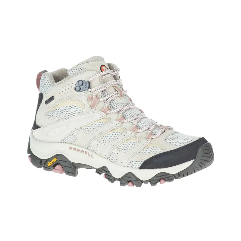 MERRELL MOAB 3 Mid Top Hiking Shoes Women's Aluminum Color-2
