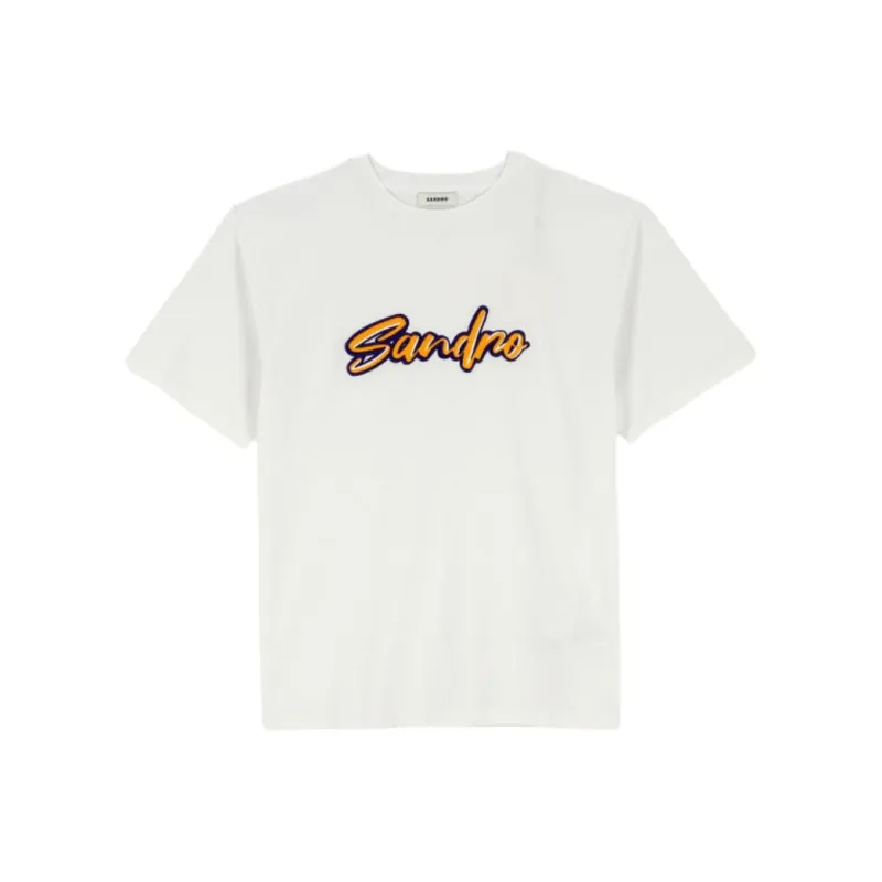 Sandro T Shirts Women's White-0