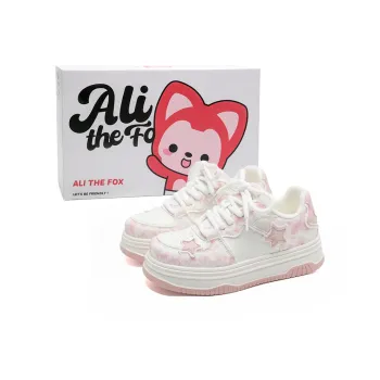 ALI THE FOX Slip Resistant, Abrasion Resistant, Lightweight Low Top Skateboard Shoes Women's