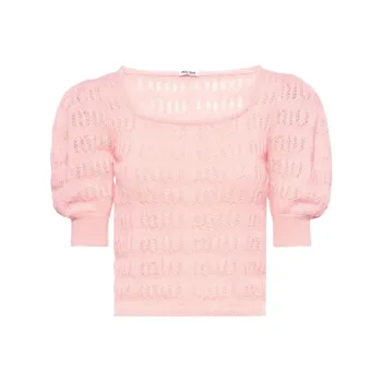MIU MIU SS22 Knitwear Women's Pink