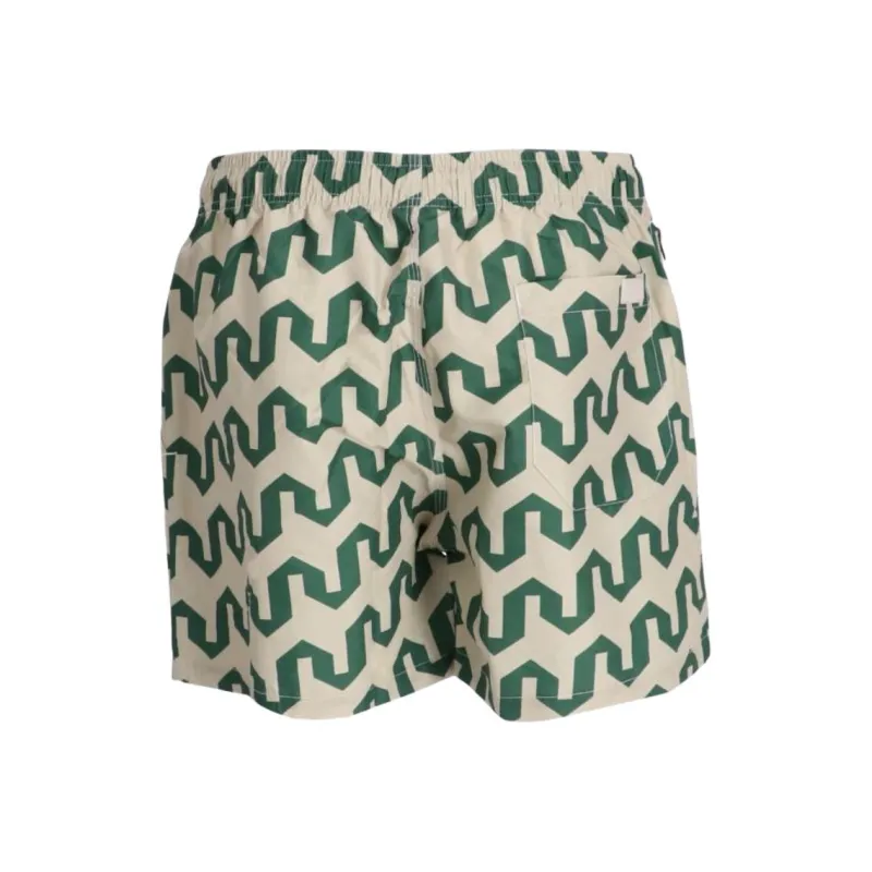 OAS Atlas Geometric print Swim Shorts-1