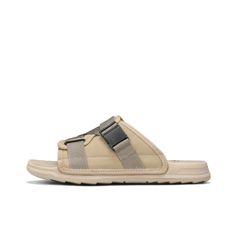Warrior Slip Resistant Abrasion Resistant Slide Slippers Men's Khaki-0