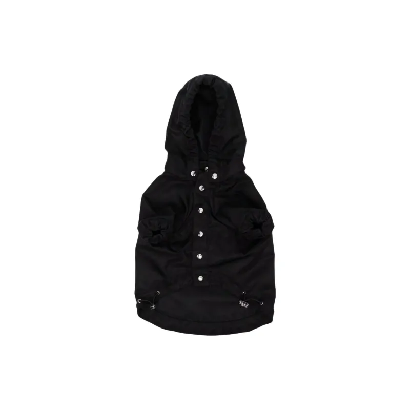 PRADA Nylon Coin Purse Unisex Black-0