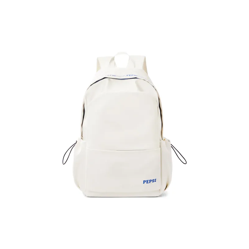 Pepsi Fabric Backpack Laptop Backpack Unisex Black/White-5