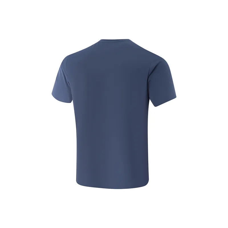 LiNing Fitness Series T Shirt Men's Twilight Indigo-1