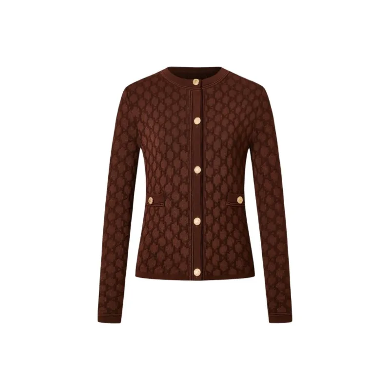 KARL LAGERFELD FW24 Knitwear Women's Coffee-0