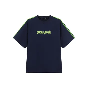 YK&YB T Shirts Unisex Navy Blue