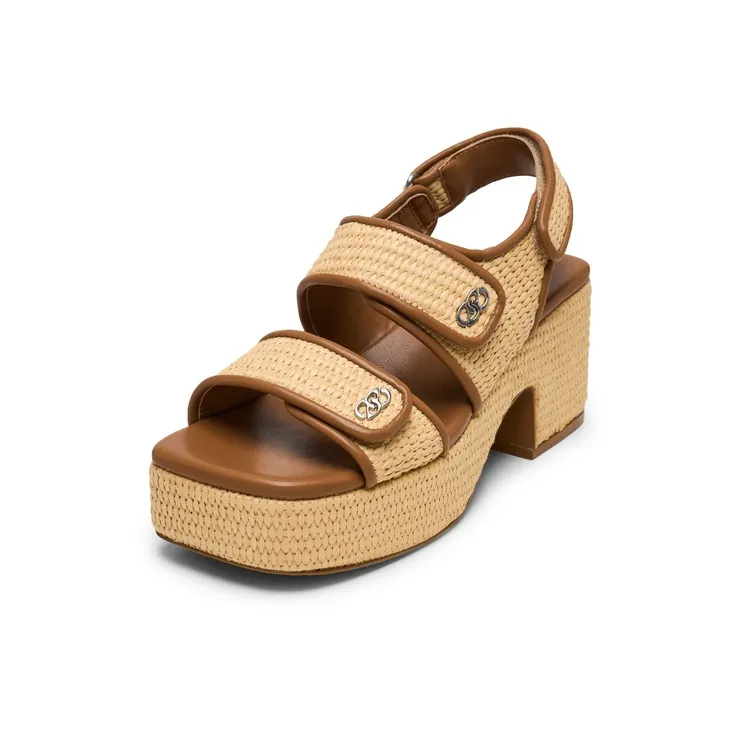 Lost In Echo One Strap Sandals Women's Grass Weaving Color-1