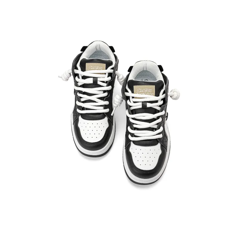 Crayon Shinchan Low Top Skateboard Shoes Unisex-4