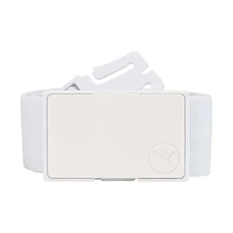 PUMA Nylon, Rubber, Polyester Leather Belts Unisex White -0