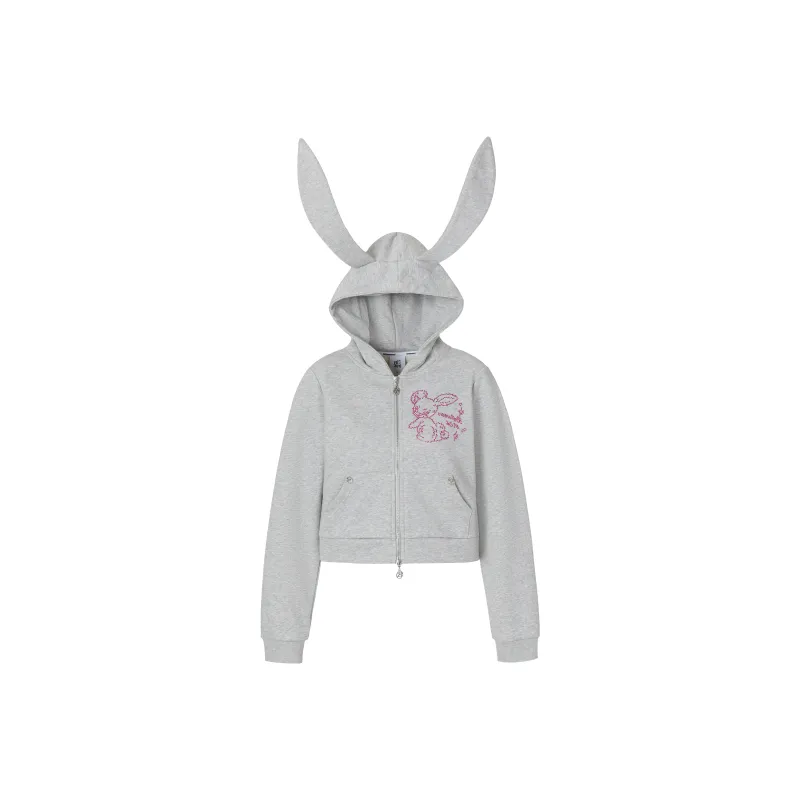 BETWEENAND Sweatshirts Women's Light Gray-0